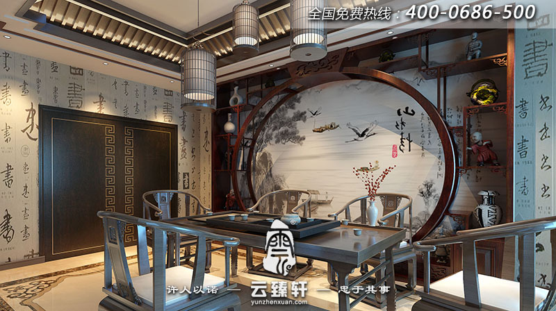 茶館裝修設(shè)計效果圖