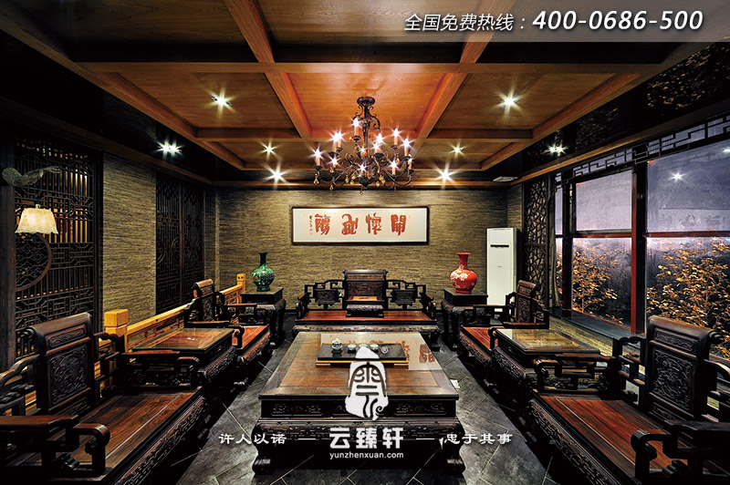 著名的茶館設計效果圖